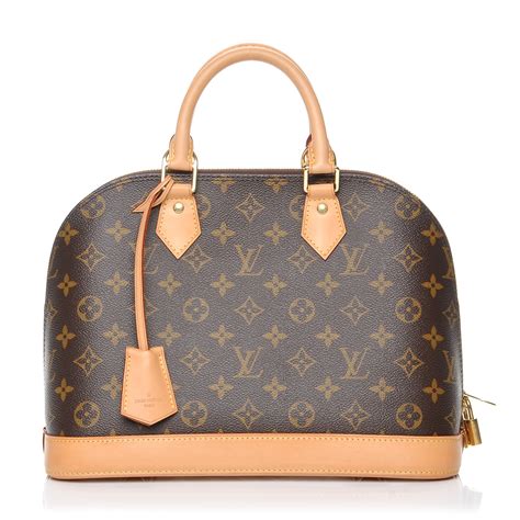 alma bag louis vuitton lambskin|Louis Vuitton monogram alma.